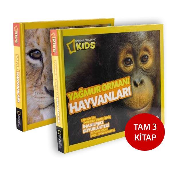National Geographic Kids - Pop Out Seti (3 Kitap)