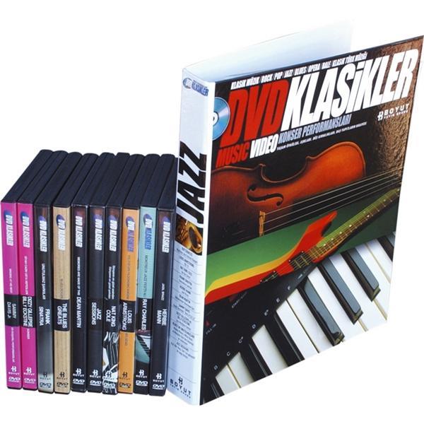 DVD Klasikler Jazz Müzik Seti