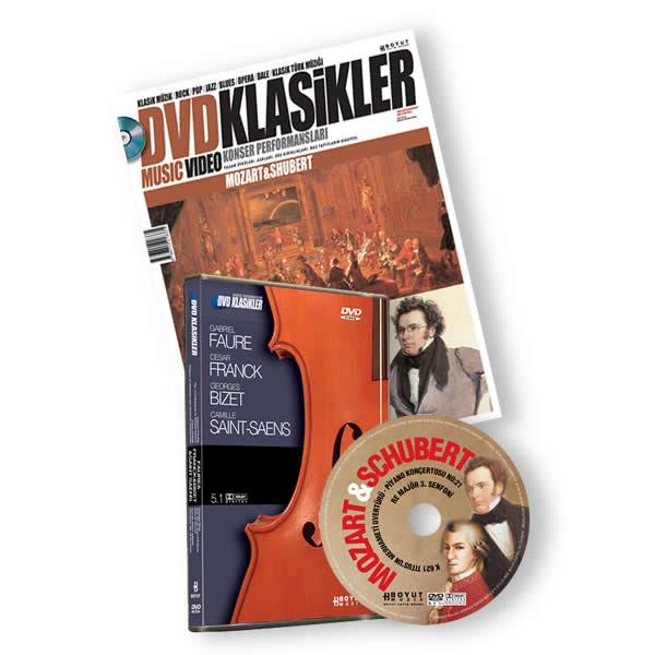Mozart & Schubert Fasikül+DVD