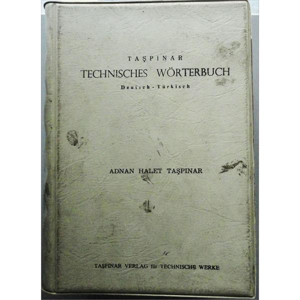Taşpınar Technisches Wörterbuch- Deutsch-Türkisch