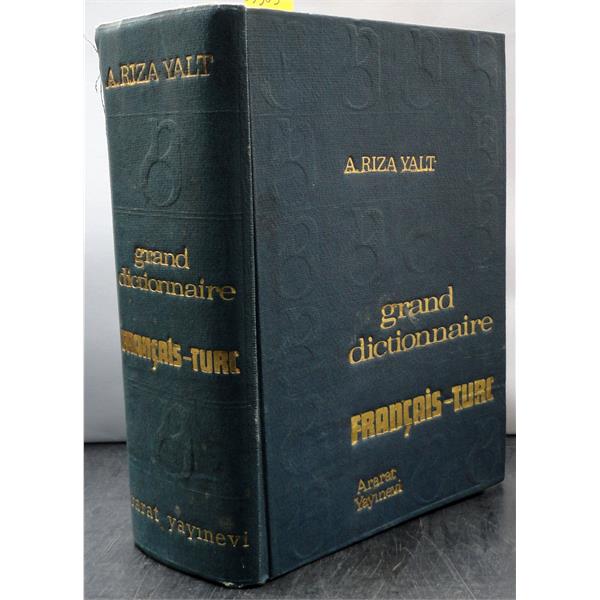 Grand Dictionnaire Francais - Turc Fransızca -Türkçe Büyük Sözlük
