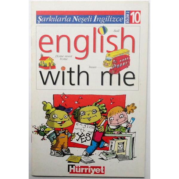 Oyunlarla Neşeli İngilizce Bölüm 2 sayı 10 Game English With me book