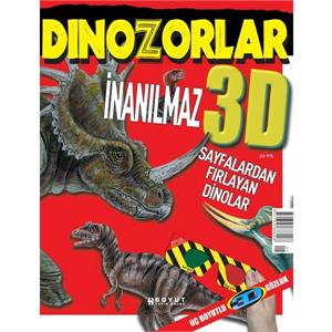 3D Çocuk Dergisi - Sihirli Fotoğraflarla Dinozorlar
